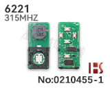 도요타 Alphard용 스마트 키(6221 기반/315MHZ)